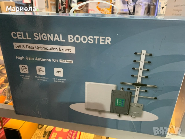 Усилвател на сигнала за мобилен телефон за всички оператори, снимка 9 - Друга електроника - 53628760