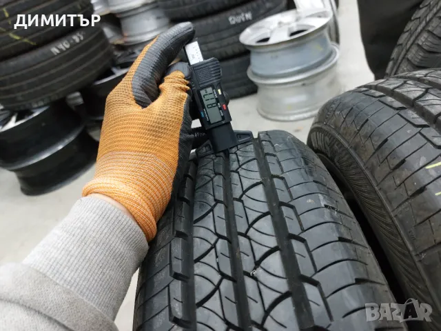 2бр.летни гуми BARUM 185/80/14C, снимка 3 - Гуми и джанти - 48960863