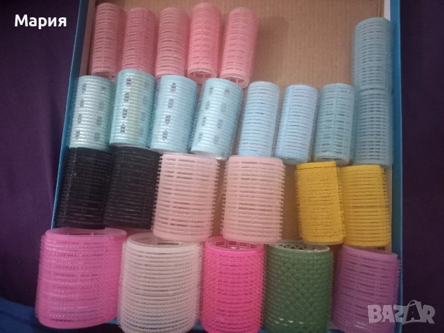 Преса за изправяне на коса, ролки, фиби и шноли, снимка 4 - Аксесоари за коса - 52997015