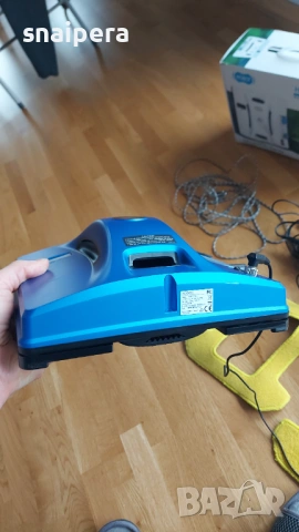 Hobot 298 робот за прозорци с вграден контейнер – син, снимка 10 - Други - 53486597