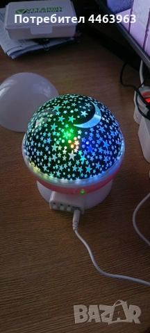 детска нощна лампа ,,Звездно небе".  САМО ЗА ВАРНА, снимка 3 - Детски нощни лампи - 53390924