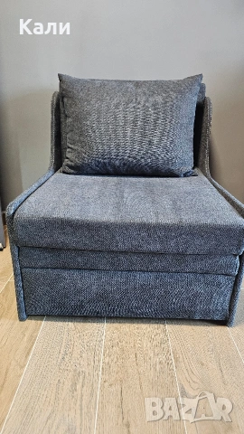 Продавам разтегателен фотьол, снимка 3 - Дивани и мека мебел - 53719438