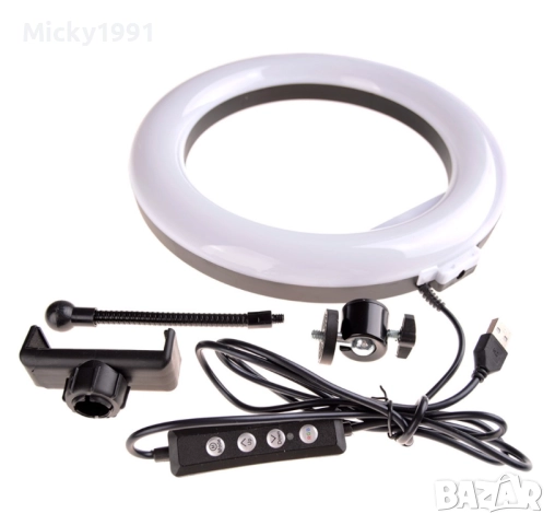 LED ринг лампа , снимка 5 - Лед осветление - 52535987