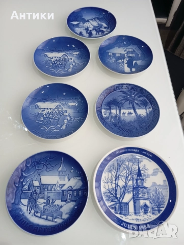 Порцеланови чинии за стена маркирани Колекция , снимка 4 - Пана - 52493416