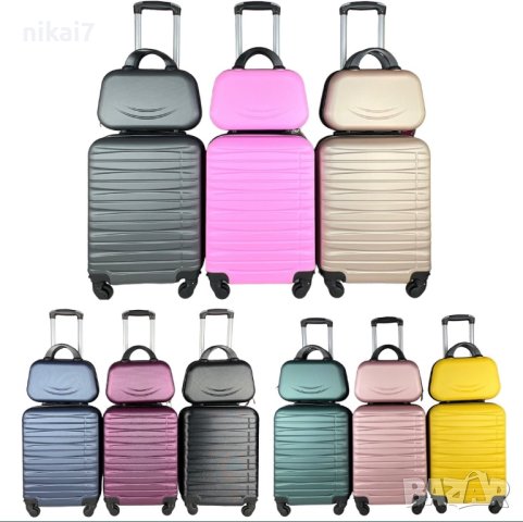 WeTravel пътнически куфар за рьчен багаж с 4ри колела 360°54 39 20, снимка 7 - Куфари - 42072707