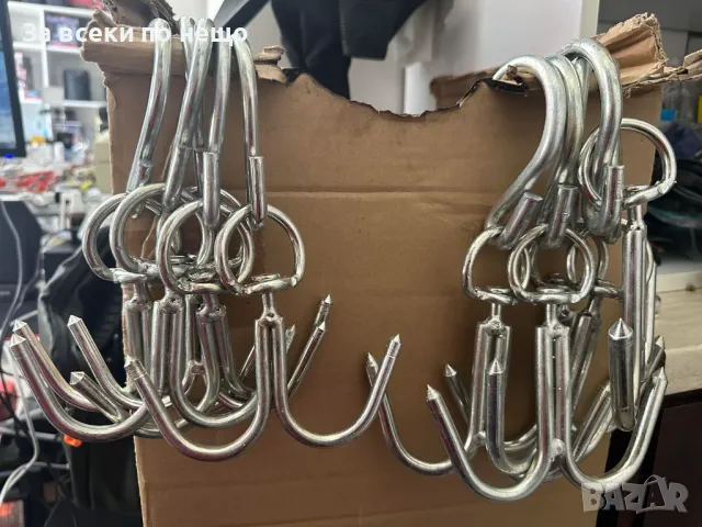 Неръждаема касапска кука Н8, Н10, снимка 1