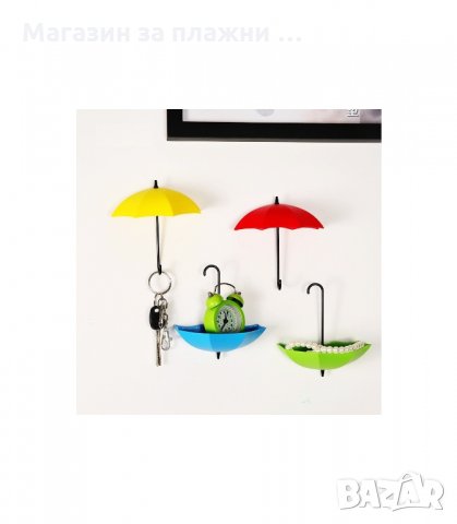 ЗАКАЧАЛКИ ЛЕПЯЩИ ЧАДЪРЧЕТА - код 1956, снимка 3 - Декорация за дома - 33968225