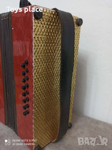 КРЬIЖАЧОК детски акордеон, соц руски акордеон , снимка 5 - Антикварни и старинни предмети - 53482555