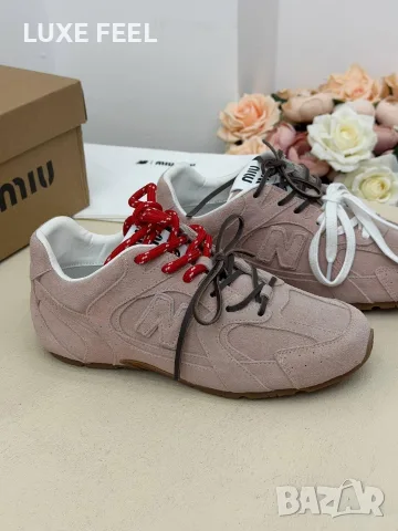 Miu Miu & New Balance 🤍Дамски Обувки , снимка 10 - Дамски ежедневни обувки - 55888979