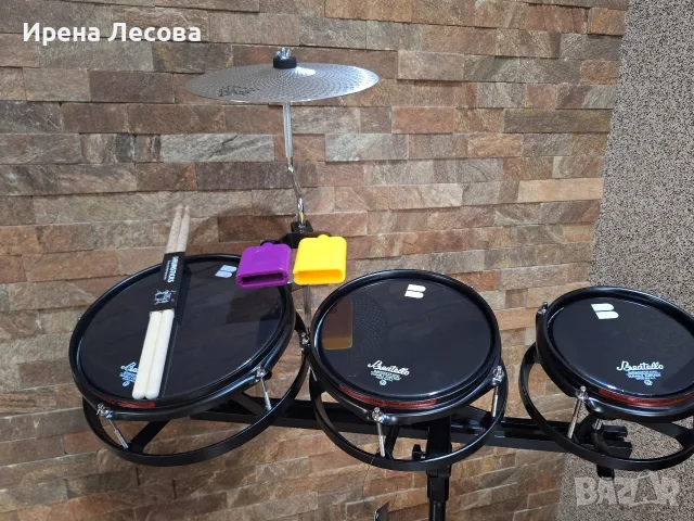 Рототоми+чинел+коубел+палки, снимка 4 - Ударни инструменти - 55801518