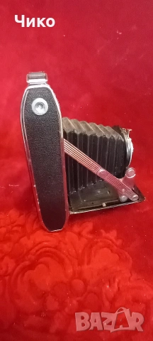 Стар английски мехов фотоапарат "Кодак", снимка 6 - Антикварни и старинни предмети - 53713151