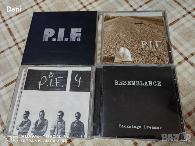 P.I.F. - ОРИГИНАЛНИ СД- 4 броя за 120€