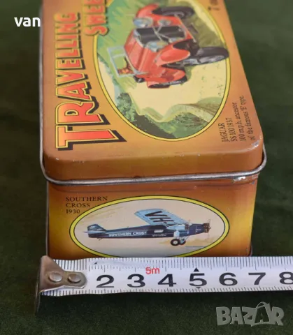 Колекционерска метална кутия, снимка 8 - Антикварни и старинни предмети - 47907633