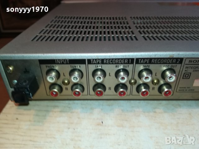 sony ta-ax2 stereo amplifier made in japan 1802221931, снимка 10 - Ресийвъри, усилватели, смесителни пултове - 35838701