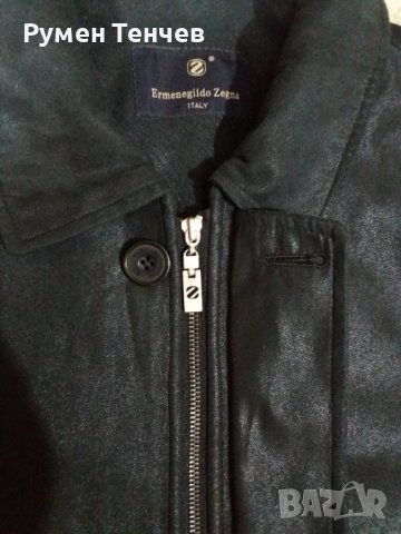 Мъжко яке ,, Ermenegildo Zegna". Размер XL. Искуствена кожа. Перфектно състояние. , снимка 13 - Якета - 39152465