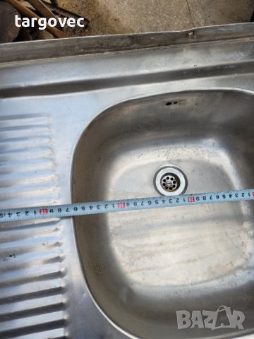 Неръждаема българска мивка за шкаф Хром Силистра, снимка 3 - Други стоки за дома - 41859319