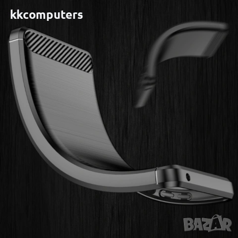 Xiaomi Poco C40 Удароустойчив Carbon Fiber Калъф и Протектор, снимка 7 - Калъфи, кейсове - 53187512