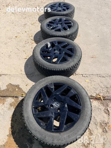 9835097480 4x108 17цола ET 32 джанти със зимни гуми 215/60/17 със забележки от Opel Mokka 1.2i 