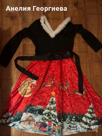 Коледна рокля 