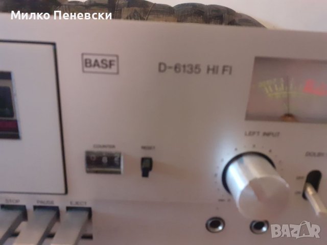 BASF D 6135 HIFI VINTAGE STEREO CASSETTE DECK MADE IN GERMANY , снимка 4 - Декове - 41791538