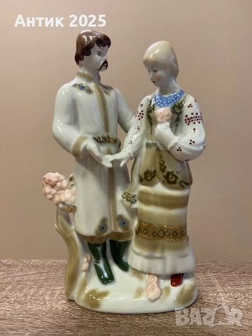Порцеланова фигурка „Невеста“ – Полонне, винтидж СССР
