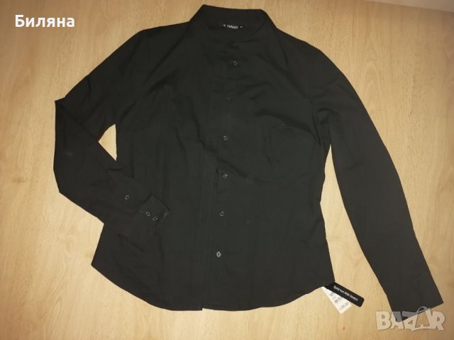 Нова черна риза, снимка 2 - Ризи - 41828846