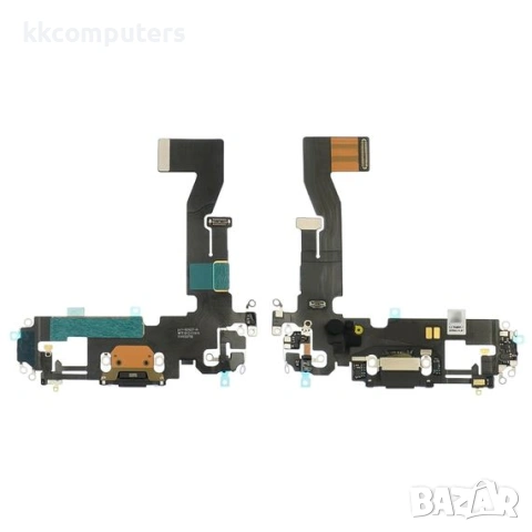 Лентов кабел за APPLE iPhone 12 с черен конектор зареждане, микрофон Original