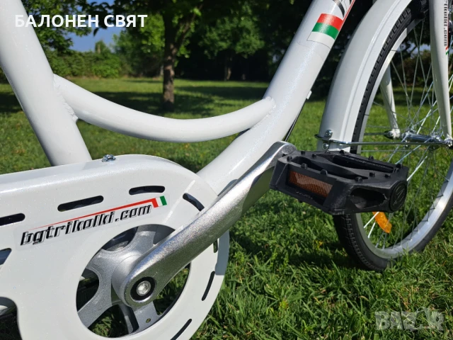 MEGA BRAND Практичен Триколесен Велосипед с три гуми Триколка за всеки, снимка 6 - Велосипеди - 51050101