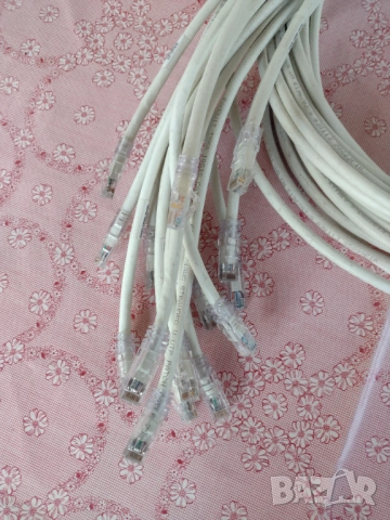 лот от 32 броя Patch Cord Panduit 10gig CAT6A 2 метра, снимка 2 - Мрежови адаптери - 52146498