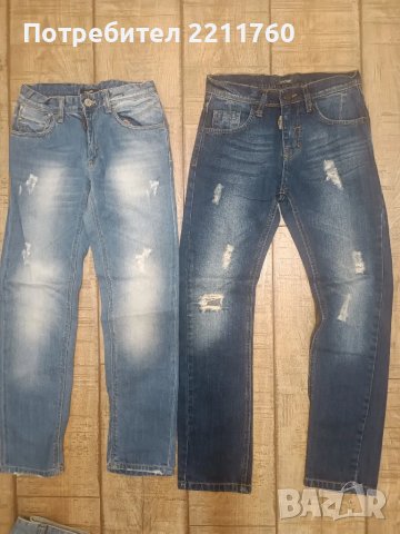 Дънки   Dsquared, Galiano за ръст 140, снимка 5 - Детски панталони и дънки - 48253870