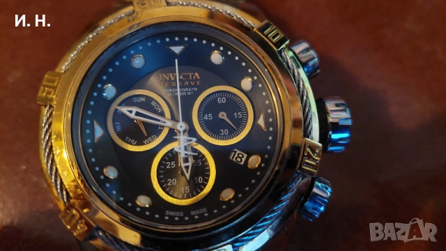 Хронограф "Invicta" - Reserve Bolt Zeus, модел 16241, снимка 2 - Мъжки - 53531036