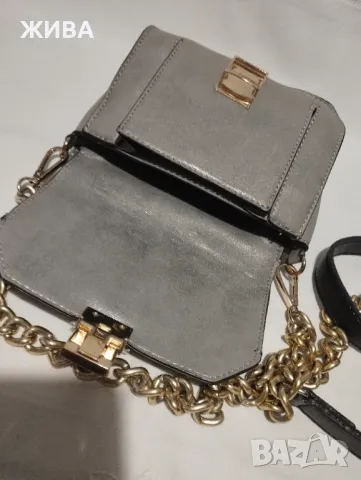 2 в 1 -Малка дамска чанта през рамо и портмоне, снимка 7 - Чанти - 47310438