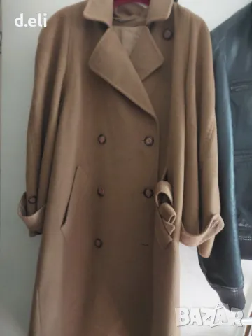 Кашмир. Pure Cashmere Italy Size L Великолепно палто, снимка 2 - Палта, манта - 44011413