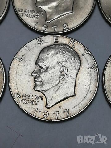 6 бр. 1 долар Айзенхауер-1971,72,74,76,77,78 г., снимка 7 - Нумизматика и бонистика - 52587624