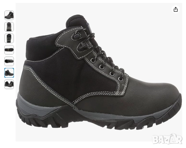 туристически обувки Hi-Tec Terra Trail Mid 200, водоустойчиви номер 41,5- 42, снимка 4 - Мъжки боти - 52726962