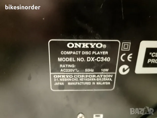 ONKYO DX-C340 6 дисков чейнджър , снимка 6 - Декове - 56225010