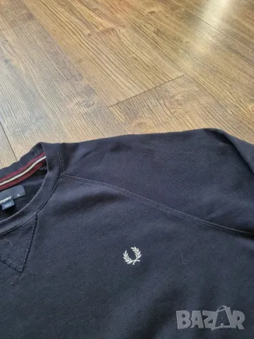 Страхотен мъжки пуловер FRED PERRY размер XL, снимка 6 - Пуловери - 47630402