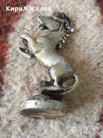 Малка стара фигурка на кон 51989, снимка 7 - Други ценни предмети - 53581792