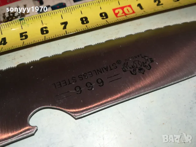 666 STAINLESS STEEL-НОЖ НОЖОВКА 1303251528, снимка 17 - Ножове - 49480551