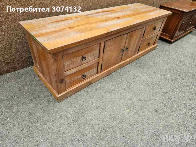 Шкаф изработен изцяло от дърво, снимка 3 - Шкафове - 49029361