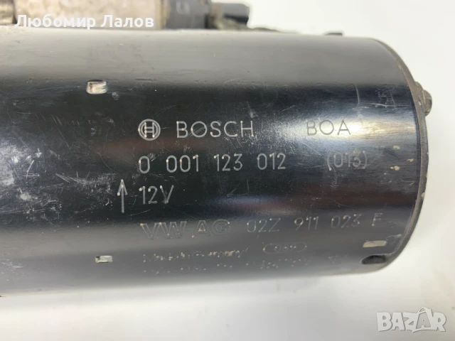 Стартер Vw Audi Skoda Seat 1.9 TDI 0 001 123 012 02Z911023F, снимка 2 - Части - 51027686
