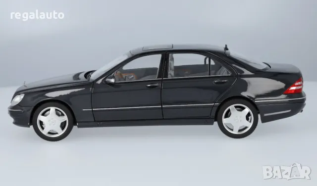 B66040686,умален модел die-cast Mercedes-Benz S 55 AMG,V220 (1999-2002),1:18, снимка 3 - Колекции - 47662971