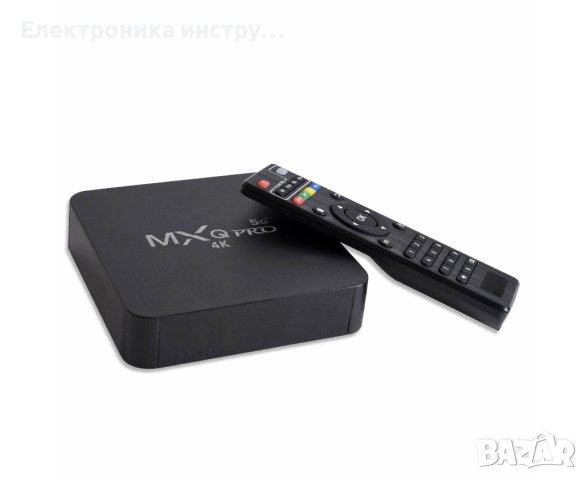 Android TV Box MXQ PRO 5G 4-ядрен Rockchip RK3229, Android 10, 4K, снимка 6 - Части и Платки - 42377713