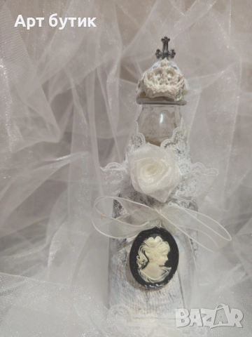 Бутиков комплект за Кръщене , модел “Камея„, снимка 5 - Декорация - 52570152