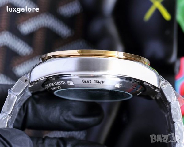 Мъжки часовник OMEGA Speedmaster Moonwatch Apolo 11 с кварцов механизъм, снимка 5 - Мъжки - 41892898