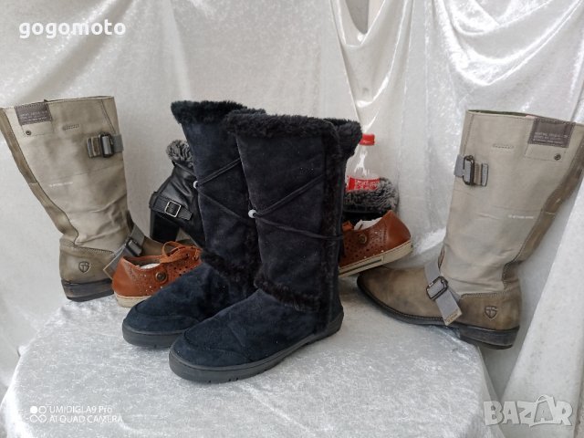 UGG® аналог, топли боти, ботуши, апрески 39 - 40,  ELLA®, снимка 13 - Дамски апрески - 44340469