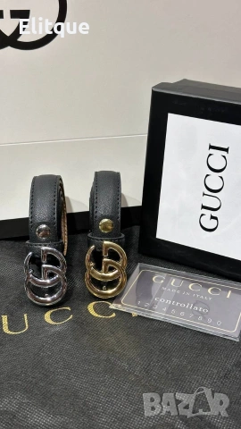 колани от естествена кожа в кутия Gucci , снимка 8 - Колани - 53428238