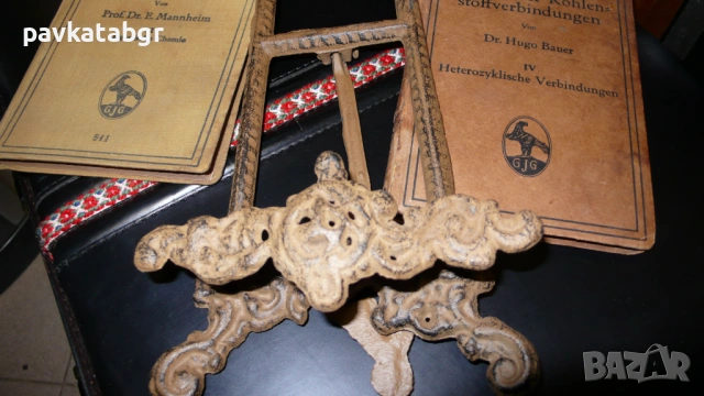 Старинен статив, снимка 4 - Антикварни и старинни предмети - 53780735