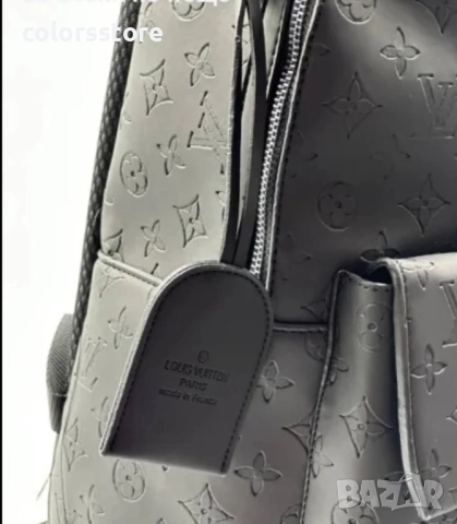 Черна раница Louis Vuitton код SG58, снимка 3 - Раници - 52015760