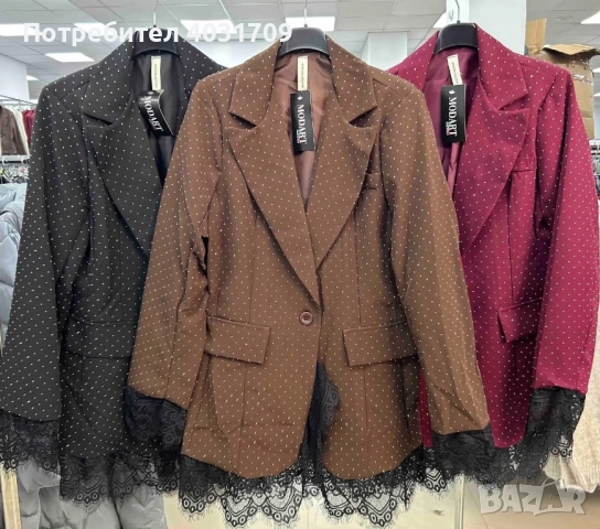 Сако с камъни , снимка 2 - Сака - 52660762